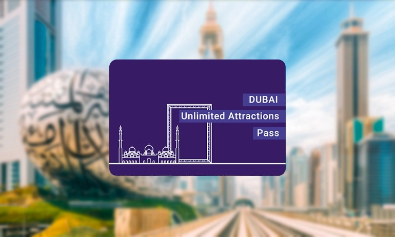 کارت گردشگری Dubai unlimited attraction pass  ​