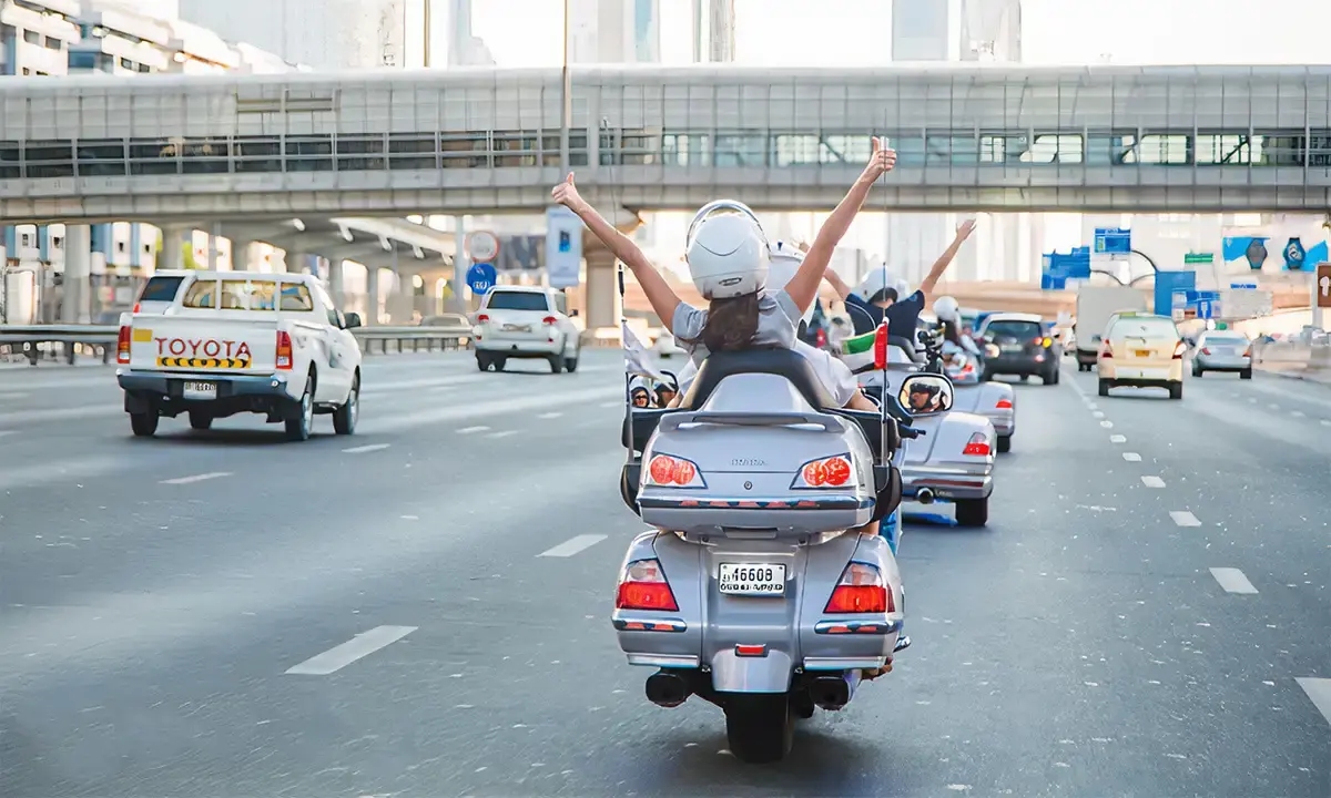 Motorbike rent in Dubai
