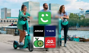 Rent an e-scooter in Dubai