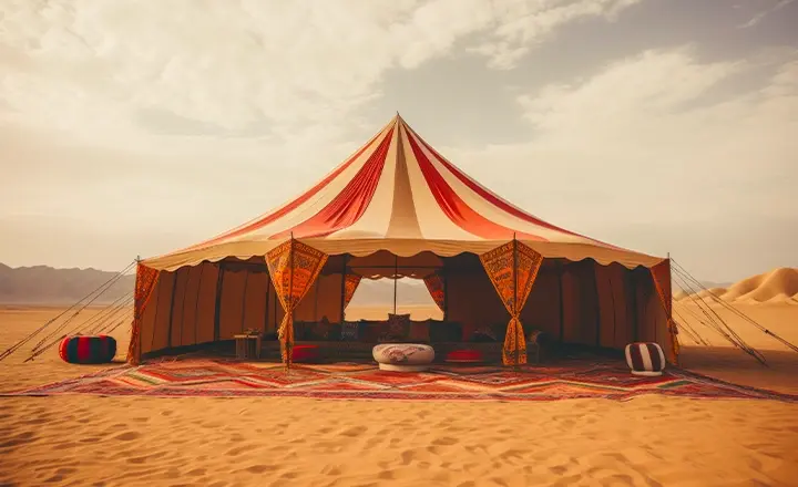 Rent an Arabian Tent in Dubai