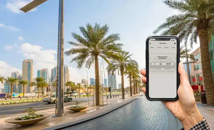 استعلام جریمه رانندگی دبی با استفاده از وب‌سایت‌ها
