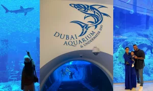 Dubai Aquarium and underwater zoo