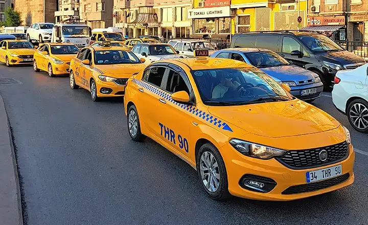 Taxi in Istanbul