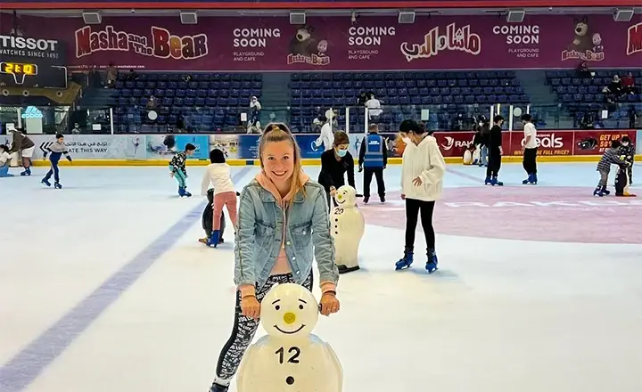 Dubai Ice Rink in Dubai Mall