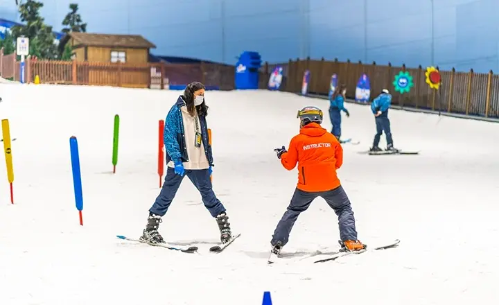 Ski Dubai at the Mall of Emirates