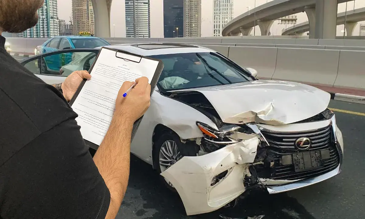 Tips for an accident with a rental car in Dubai