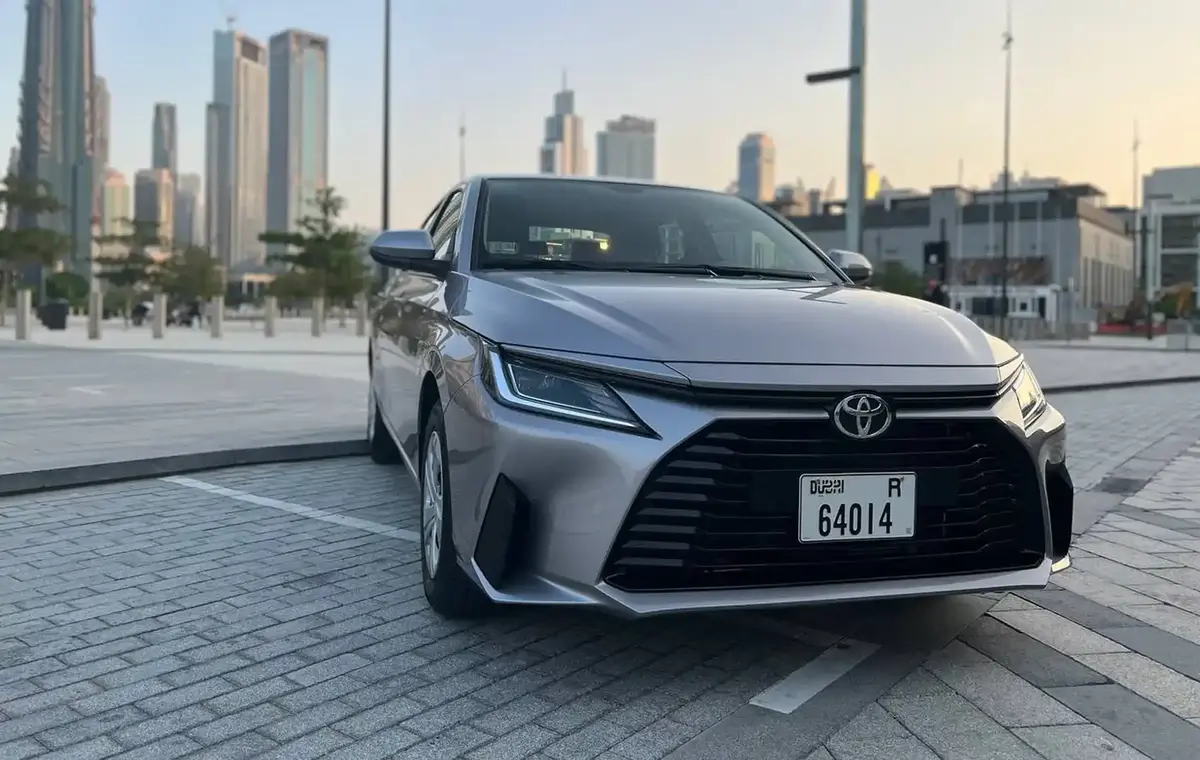 Rental Toyota Yaris in Dubai