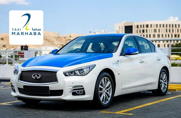 اپلیکیشن تاکسی اینترنتی در عمان، marhaba taxi