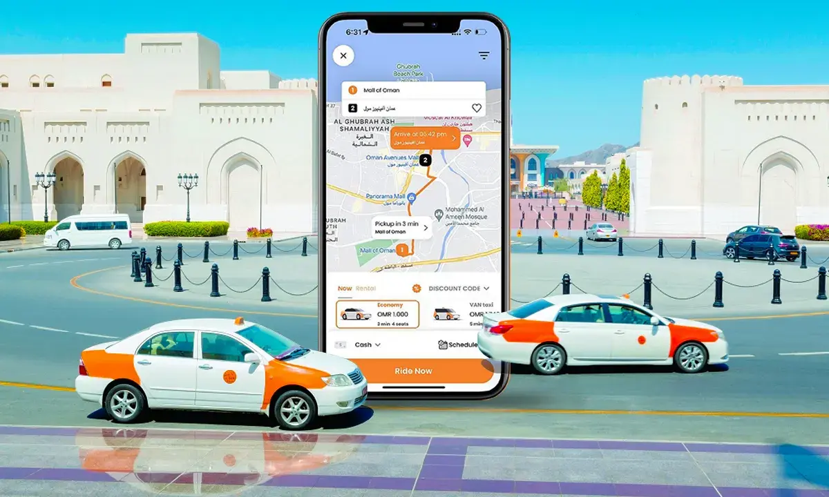 هزینه تاکسی در عمان