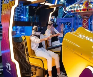 Dubai Mall’s VR Park Experience