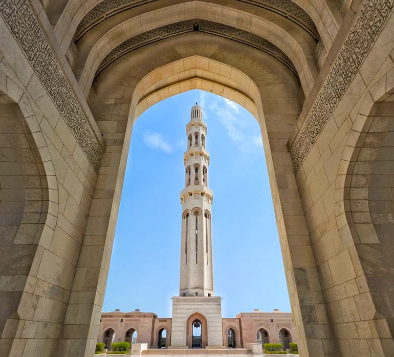 مسجدجامع سلطان قابوس در عمان