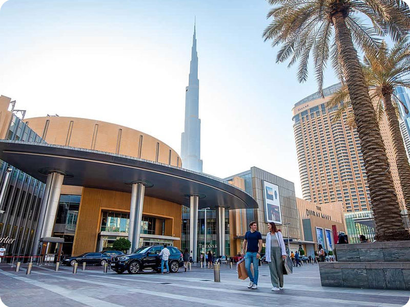 Dubai mall in Dubai