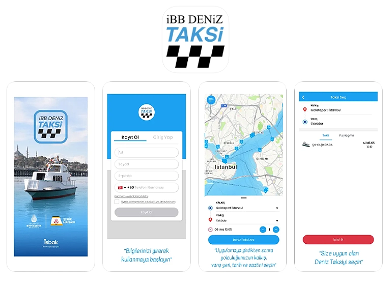 تاکسی اینترنتی IBB Deniz Taksi