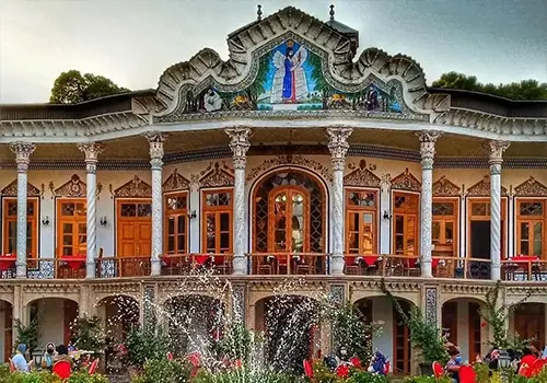 عمارت شاهپوری جاهای دیدنی شیراز