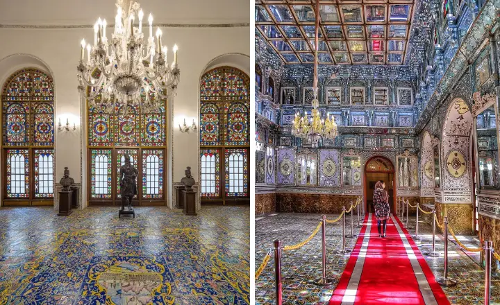 information about the Golestan palace in Tehran