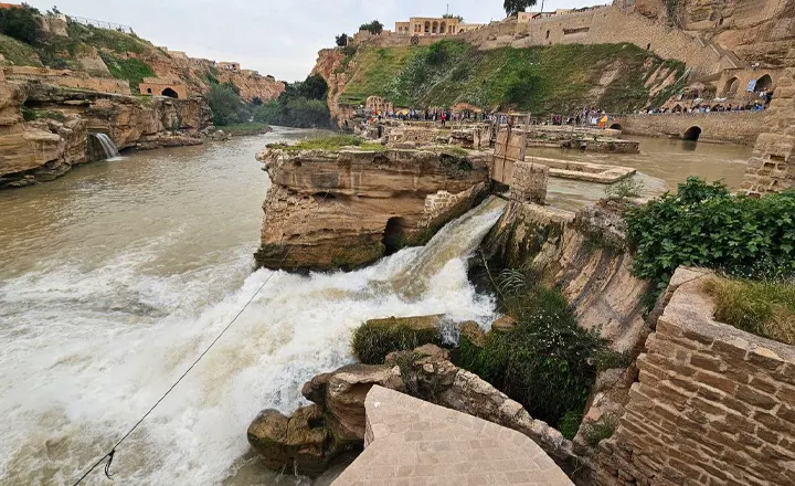 Shushtar historical hydraulic system