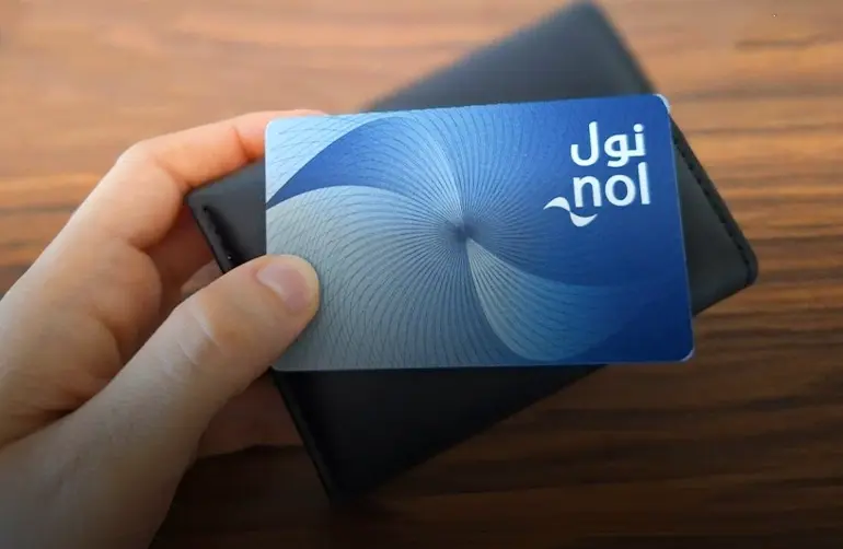 blue nol card Dubai