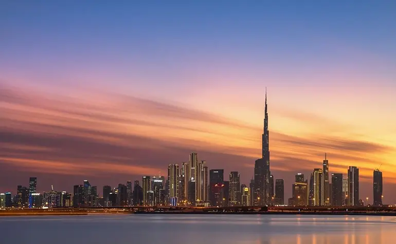 dubai skyline view