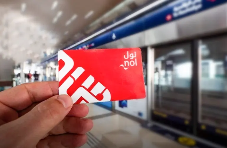 Red Nol card in Dubai