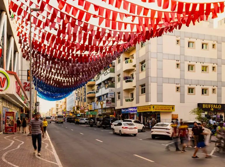 خیابان السطوه دبی