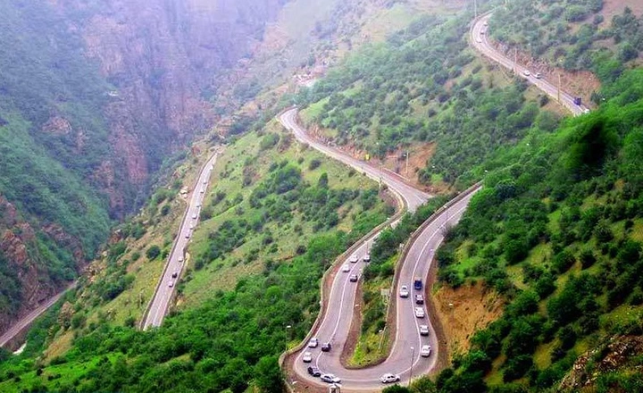 جاده ارس به جلفا از زیباترین جاده های ایران