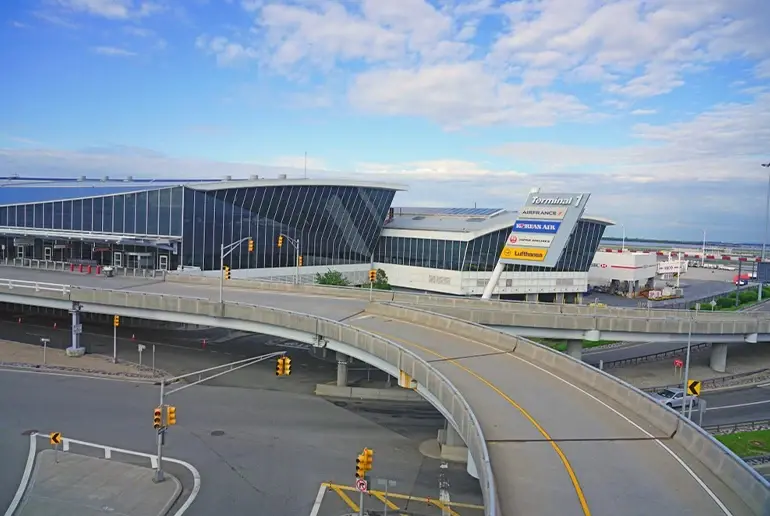 John F. Kennedy Airport in us