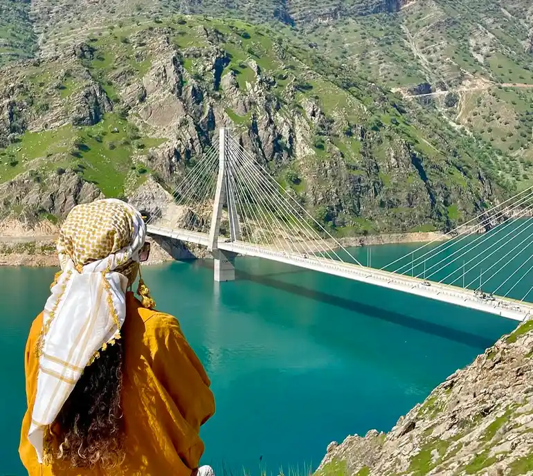 جاده شهرکرد به ایذه از زیباترین جاده های ایران