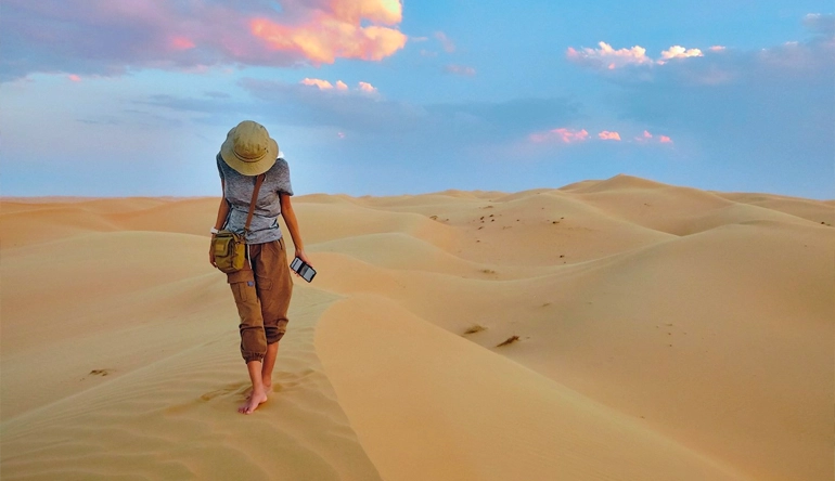 کویر وهبیه برای طبیعتگردی در عمان