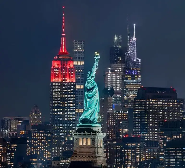 New York night view