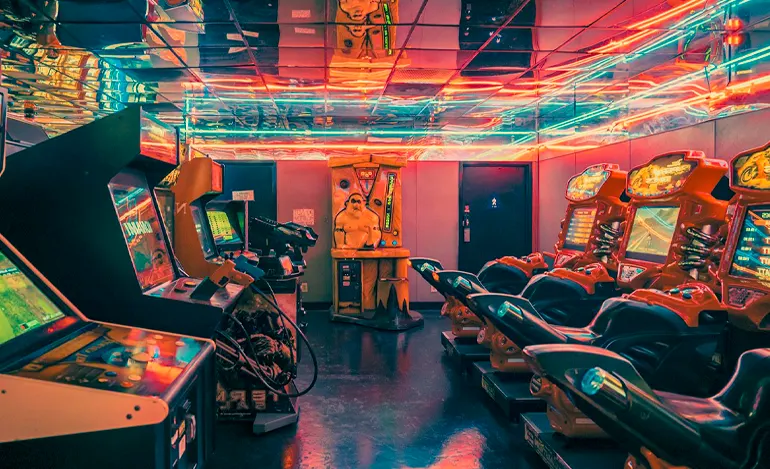 Neon Retro Arcade LA