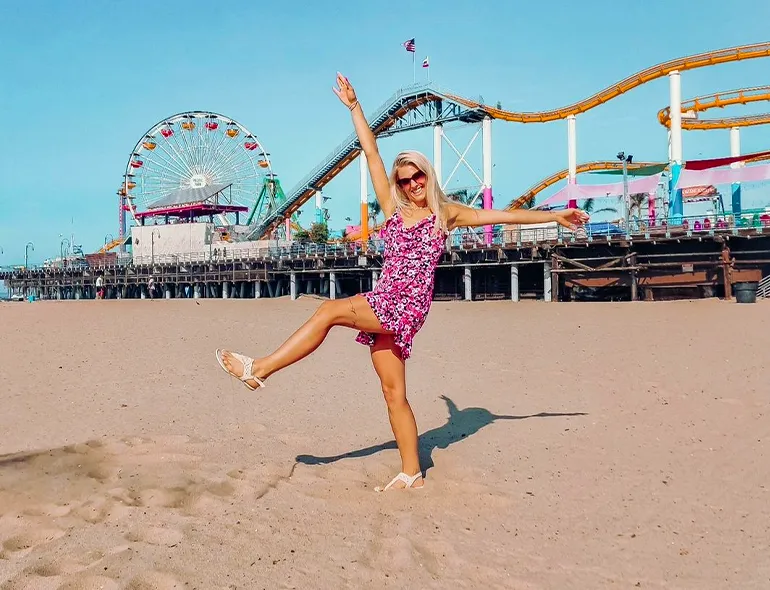 Santa Monica Pier in LA