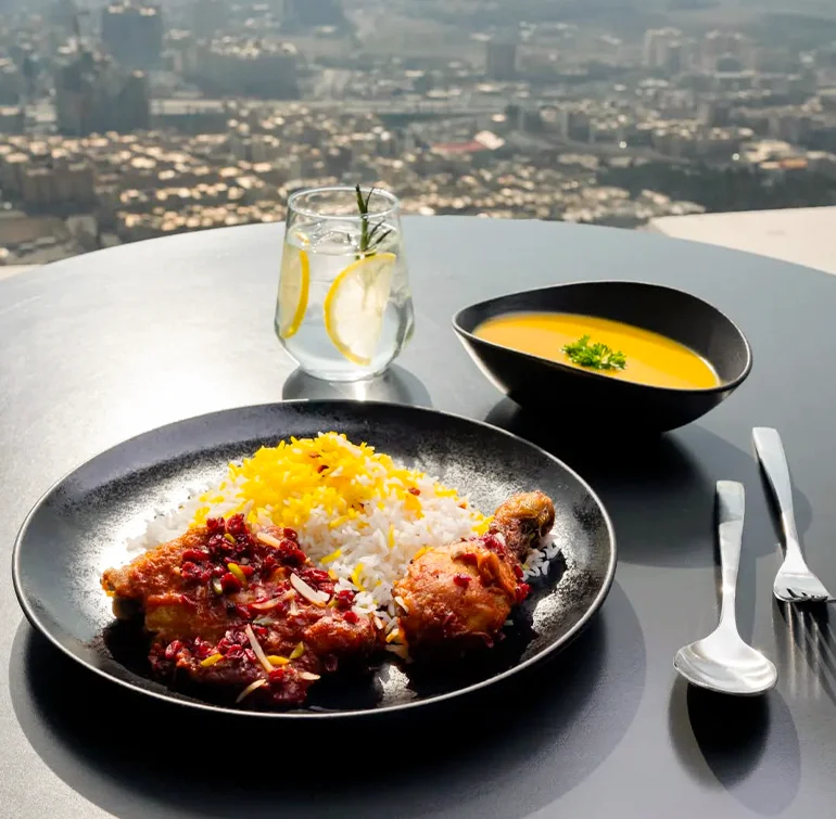 Sky Lounge Restaurant in Tehran