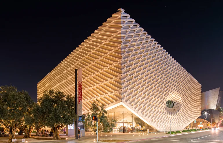 The Broad Museum in LA