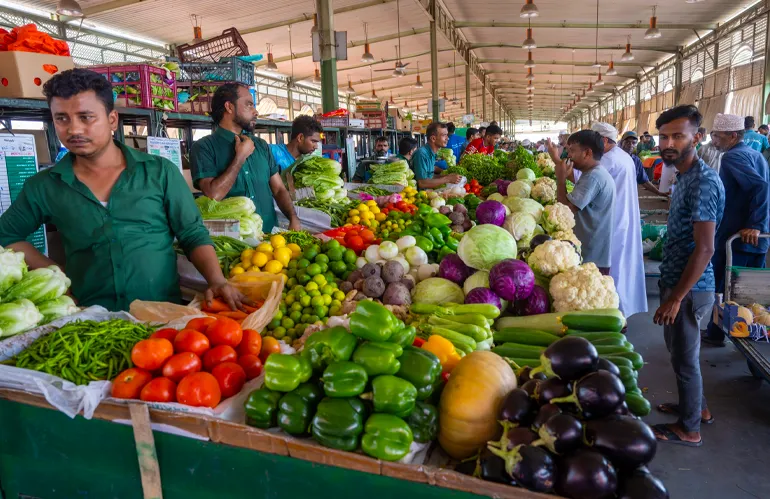 بازار سیب یکی از بازارهای سنتی عمان