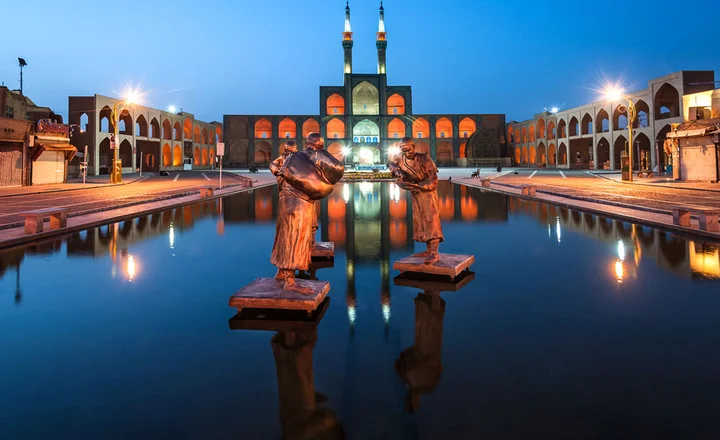 Amir Chakhmaq in Yazd in Iran