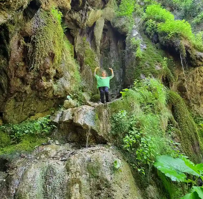 آبشار باران‌کوه گلستان از آبشارهای شمال