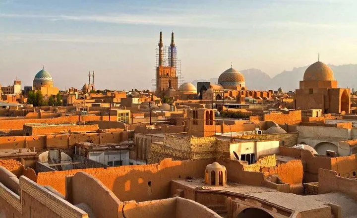 Yazd in Iran's location