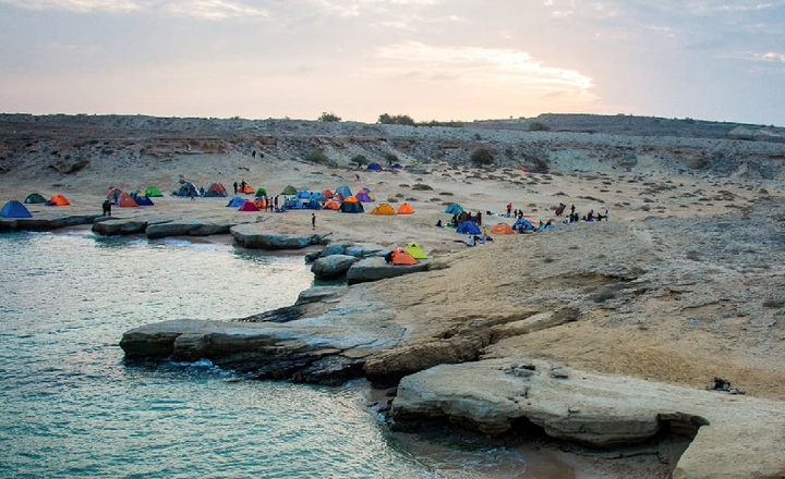 Hengam Island in Iran