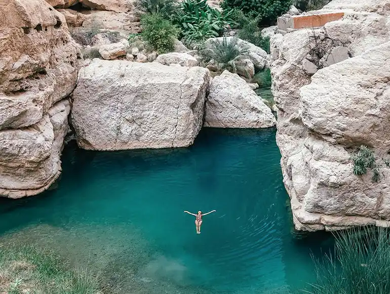 وادی شب در عمان