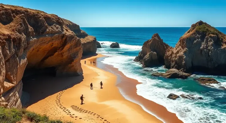 El Matador Beach in Los Angeles