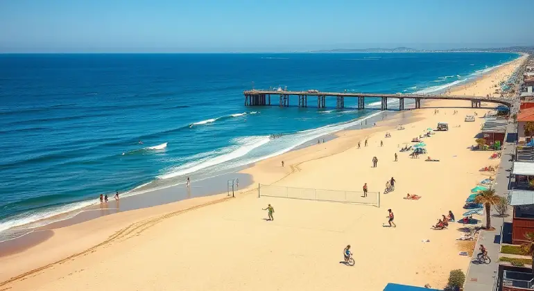 Hermosa Beach in Los Angeles