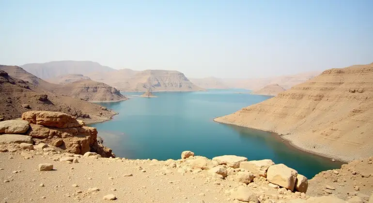 Jebel Shams in Oman