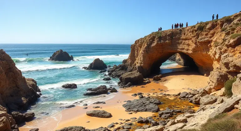 Leo Carrillo Beach in Los Angeles