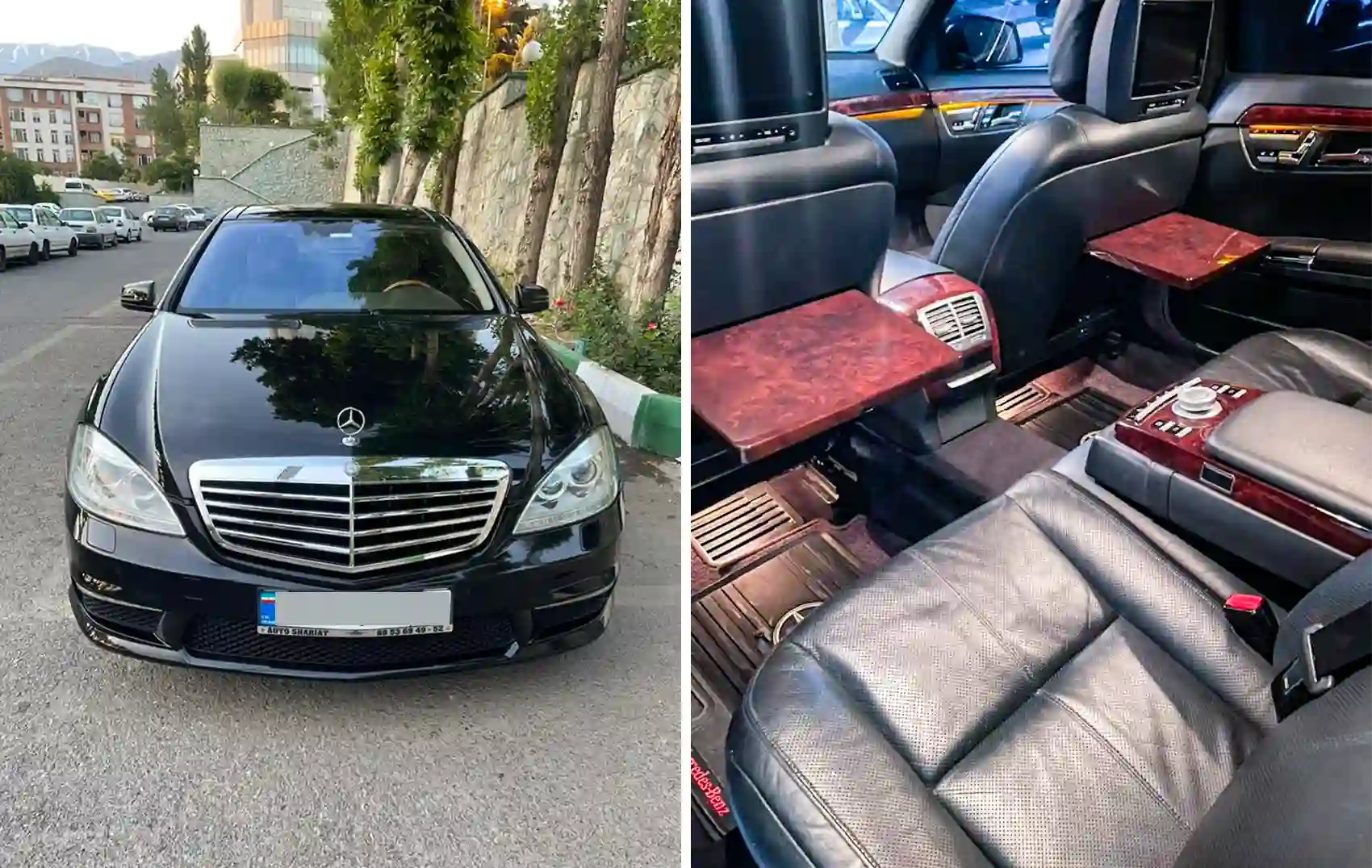 Benz S500 rental in Tehran | Renting a Mercedes-Benz S class ...