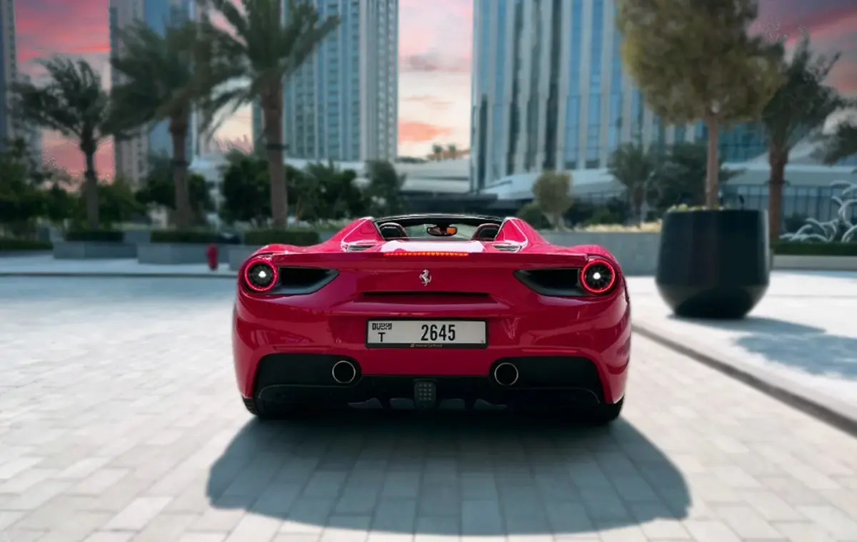 Rent 488 Dubai, Ferrari 488 Spider rental Dubai from 2499 ...