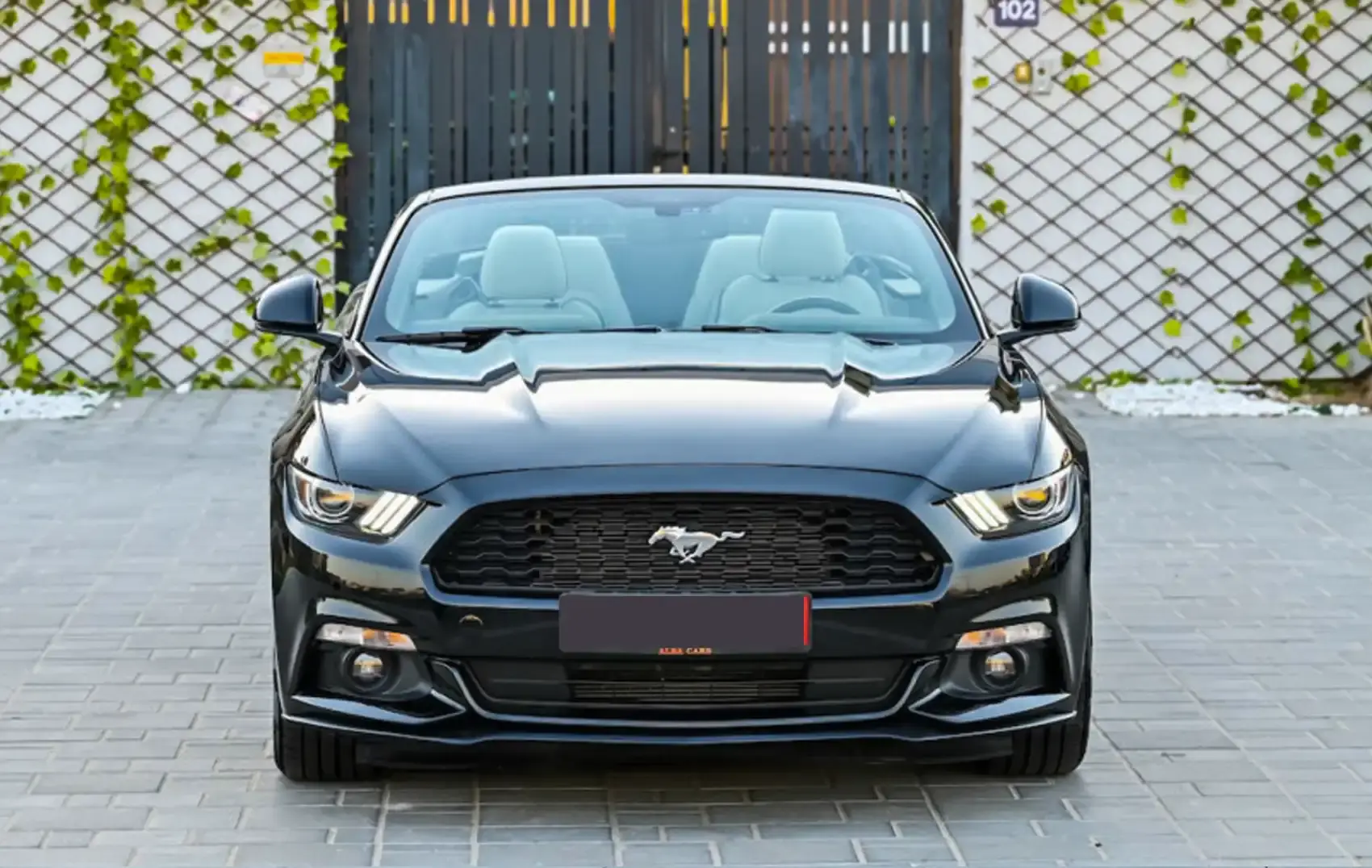 Louez une Ford Mustang décapotable à Dubaï ...