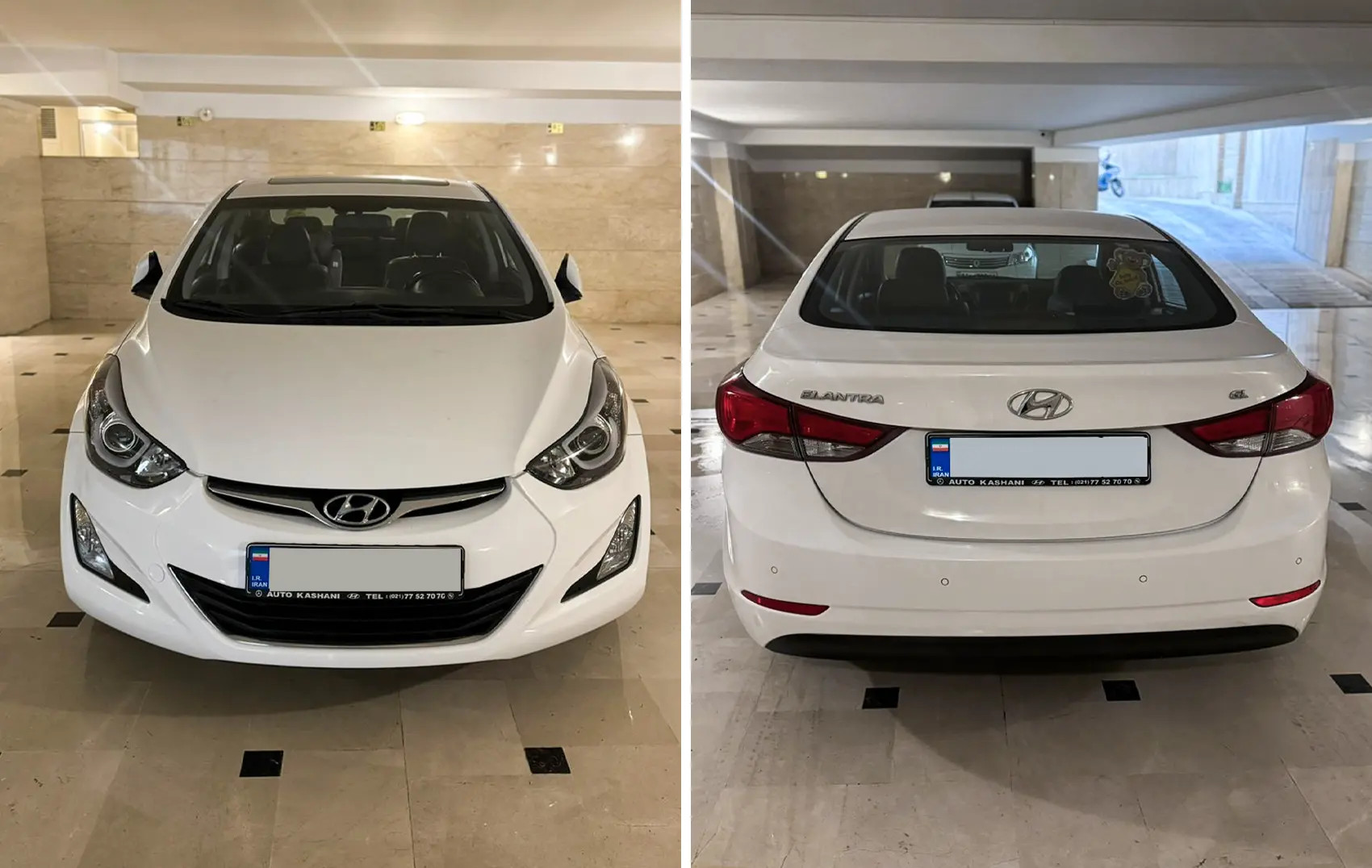 Tahran'da Hyundai Elantra kiralama 10 indirim ...