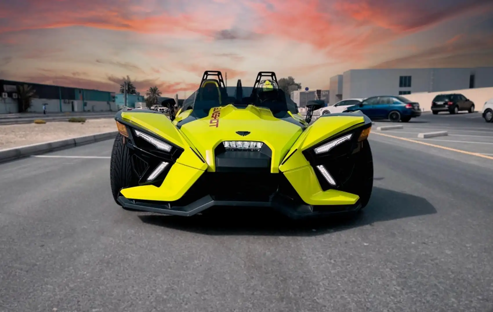 Slingshot rental Dubai | Polaris slingshot rental in Dubai ...