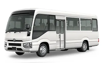 Toyota Coaster 30 Seater Chauffeur Coach Hire Dubai ...