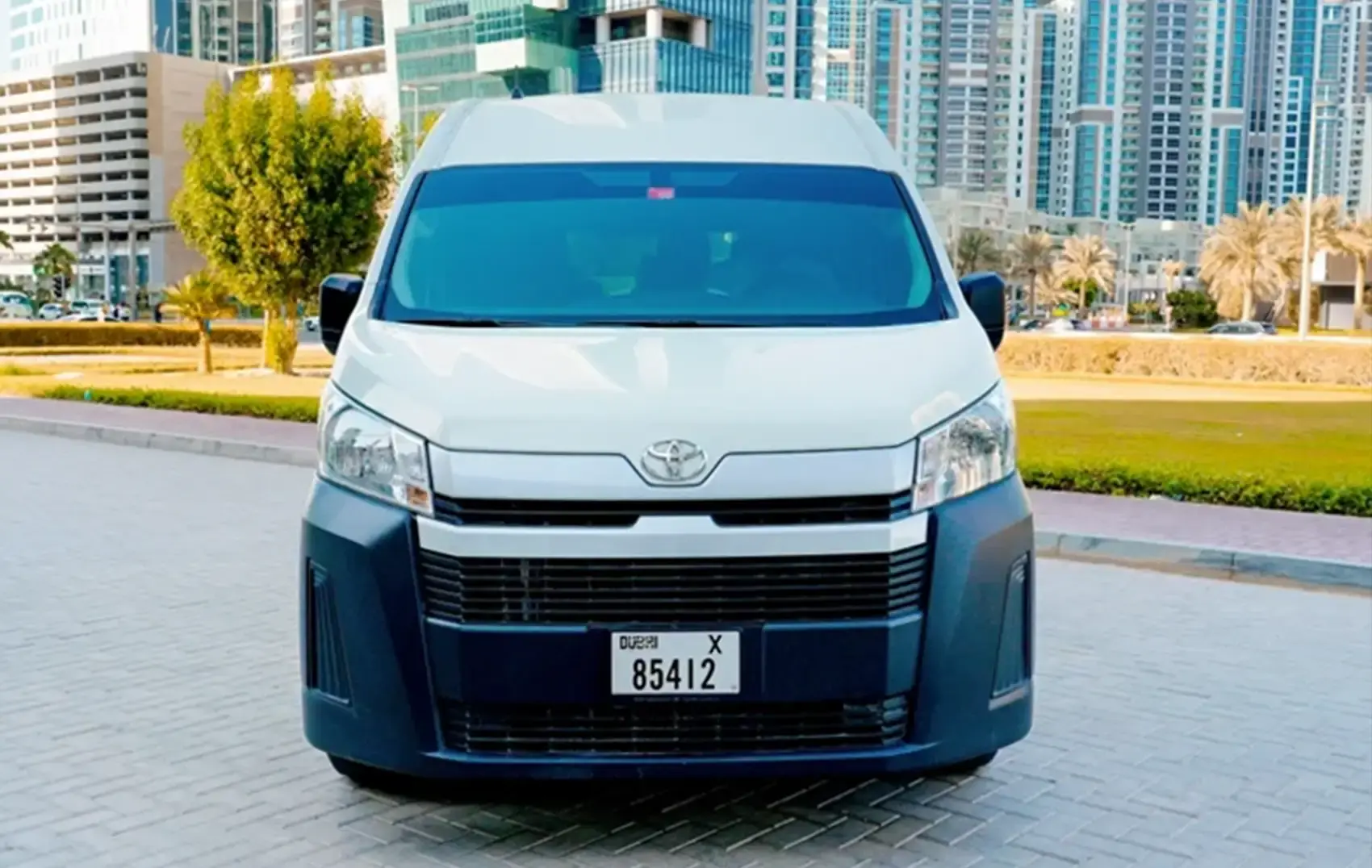 Toyota Hiace rental Dubai, Hiace for rent Dubai from 400 AED ...